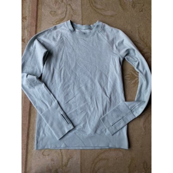 Lululemon Rest Less Herringbone Fade Hazy Jade 8 - Picture 5 of 10